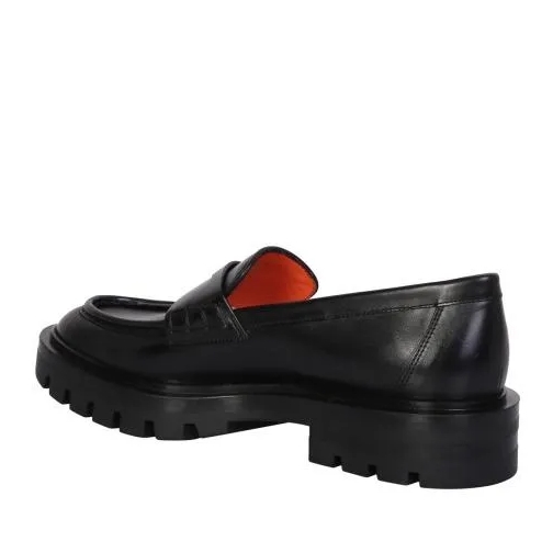 Santoni Mocassin Leather penny loafer weiß (Image 2)