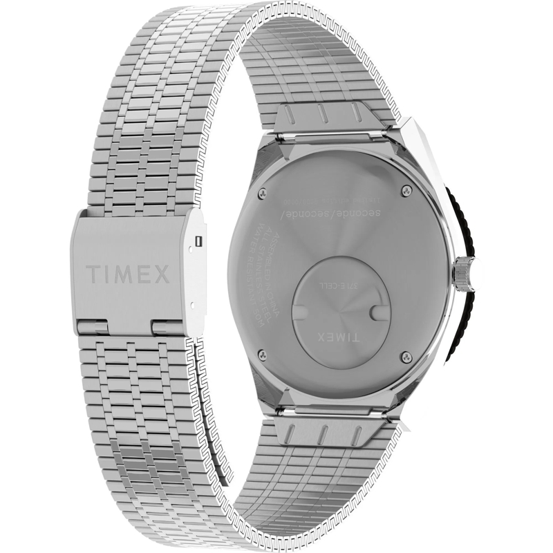 Timex Quarzuhr Quarz-Analoguhr Timex X Seconde Seconde silber(Image 4)