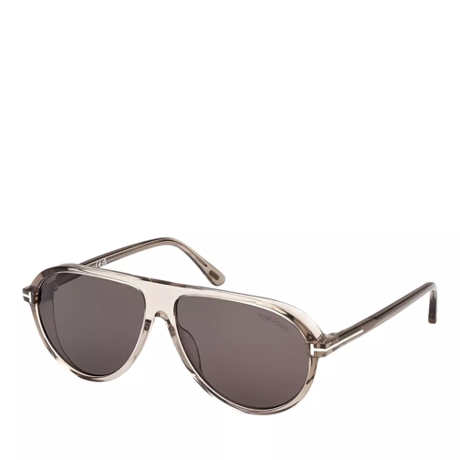 Tom Ford Marcus shiny light brown Sunglasses