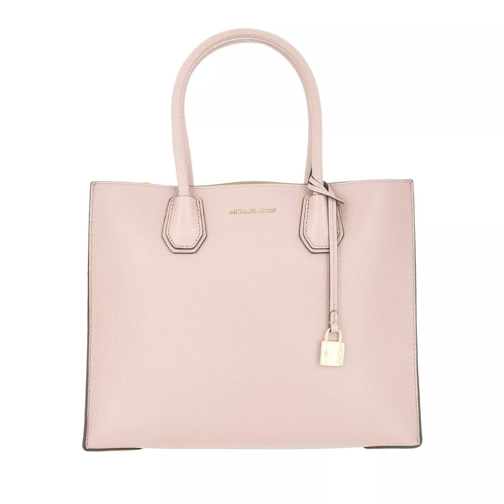 MICHAEL Michael Kors Mercer LG Convertible Tote Soft Pink Rymlig shoppingväska