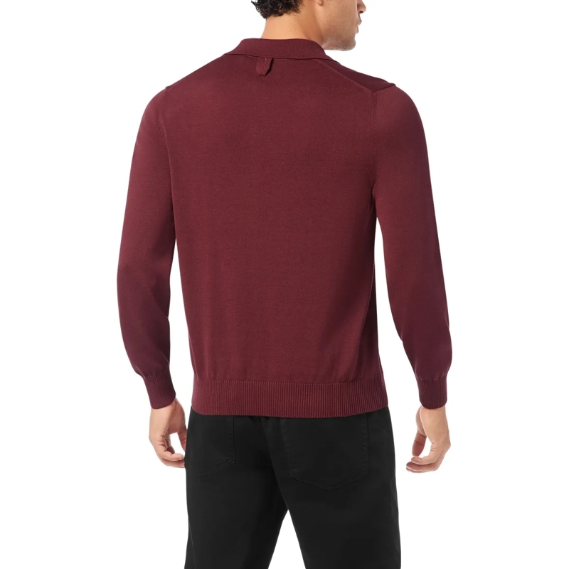 BILLIONAIRE Top Poloshirt Ls bordeaux(Image 2)