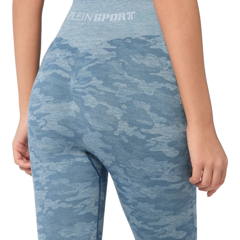 Plein Sport Leggings Leggings Camouflage petrol(Image 5)