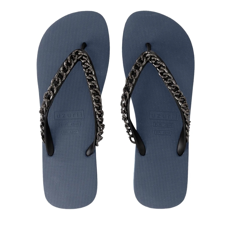 UZURII Flip Flops Zehentrenner Silver Large marine(Image 4)