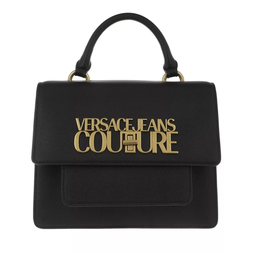Versace Jeans Couture Handle Bag Leather Black Satchel