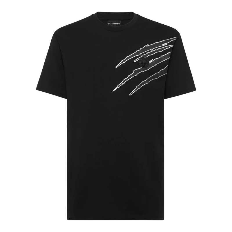 Plein Sport T-Shirt T-Shirt Scratch schwarz