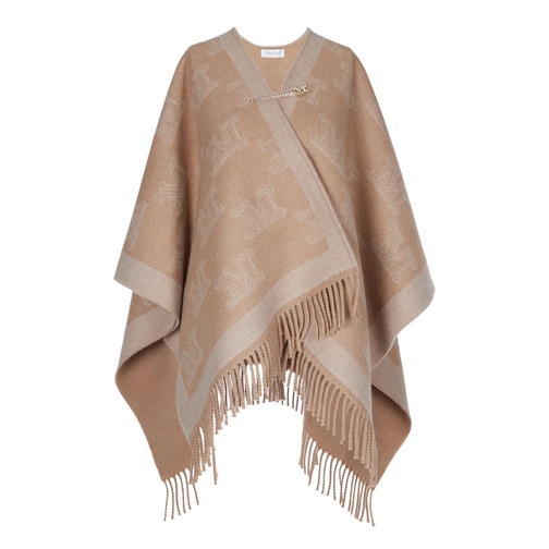 Max Mara Frine Cammello Poncho