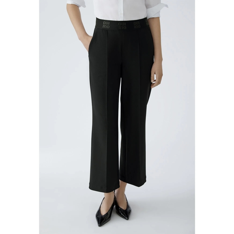 Oui Hose Culotte schwarz (Image 3)