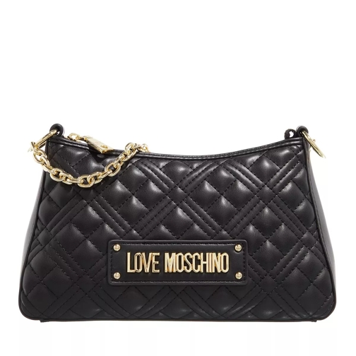 Love Moschino Borsa Quilted Pu Nero Crossbody Bag