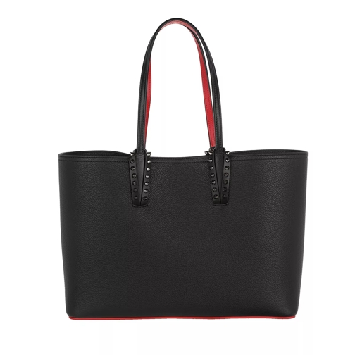 Christian Louboutin Small Cabata Tote Bag Calfskin Black Shopping Bag