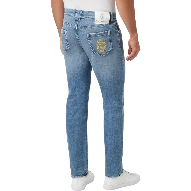 BILLIONAIRE Jeans mit geradem Bein Jeans Regular Fit Crest hell-blau(Image 2)