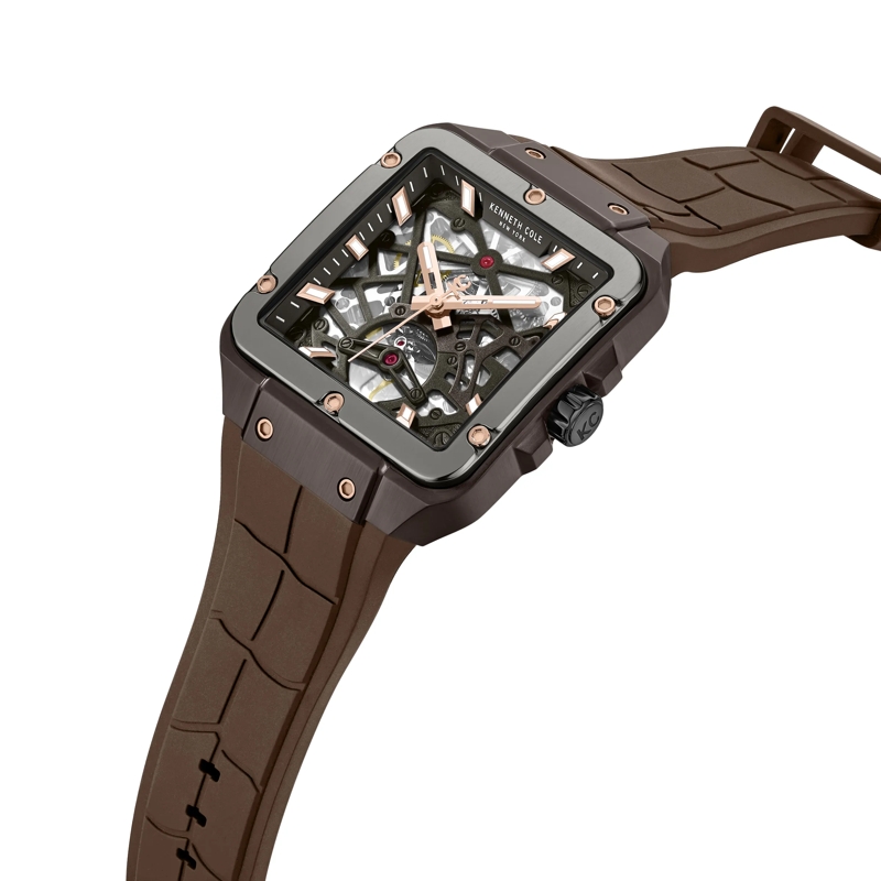 Kenneth Cole Automatikuhr Automatikuhr Arlington braun(Image 2)