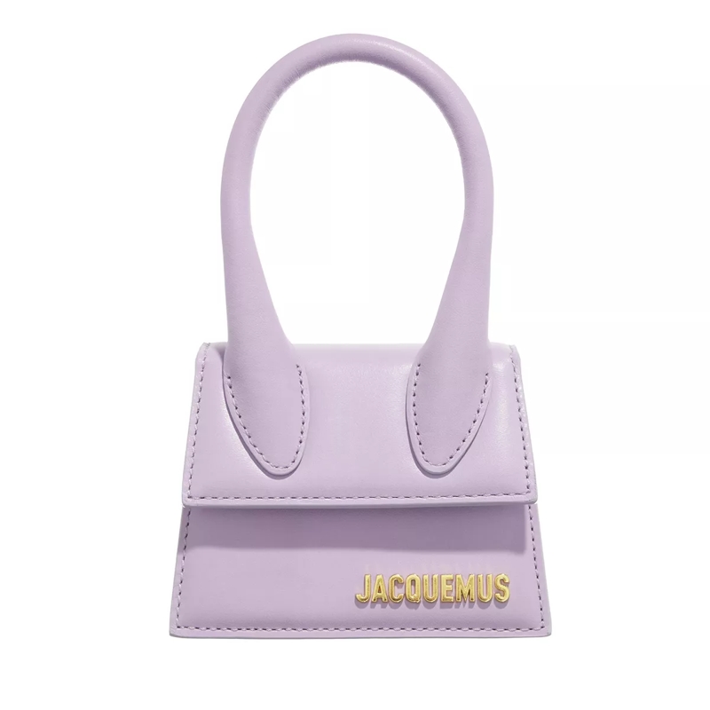 Jacquemus Mikrotasche Le Chiquito Top Handle Bag Leather Lilac