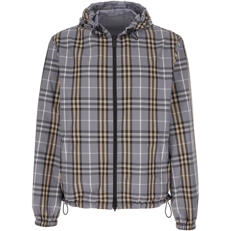 Burberry Doudoune Burberry Printed polyester reversible jacket mehrfarbig