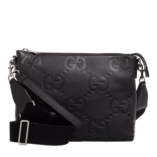Gucci GG Medium Messenger Bag Black Crossbody Bag