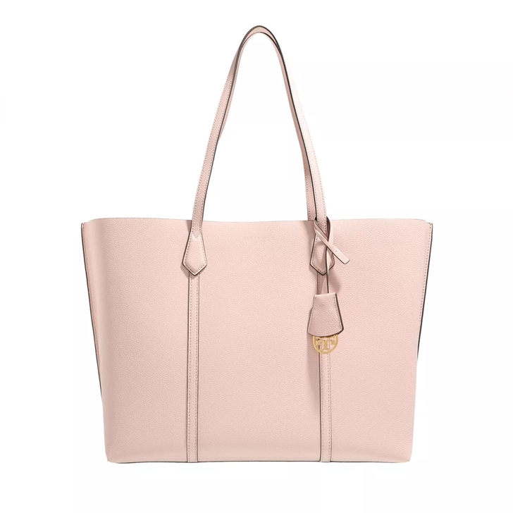 Tory Burch Perry Triple Compartment Tote Shell Pink Shopping Bag