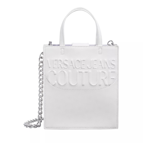 Versace Jeans Couture Institutional Logo White Cross body-väskor