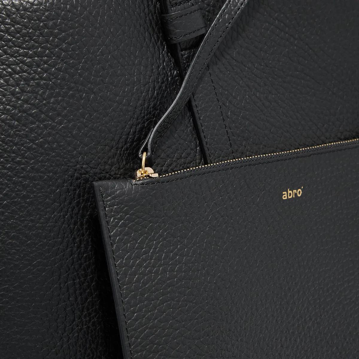 Thumbnail - Abro Shopper - Shopper Cosmo Large/ Black/Gold - Gr. unisize - in Schwarz - für Damen