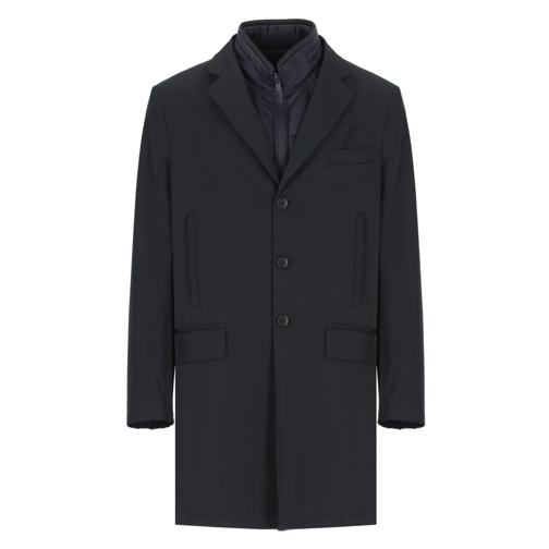 Fay Blazer Padded Coat Blue