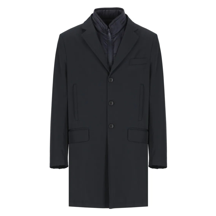 Fay Padded Coat Blue Blazer