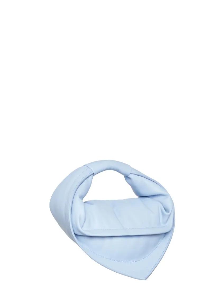 Federico Cina Hobo bags Mini "Tortellino" Bag in blauw
