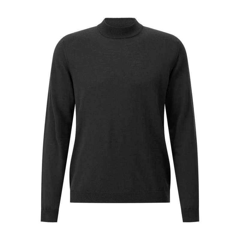 Roberto Collina Rollkragenpullover Pullover mit Stehkragen blau(Image 10)