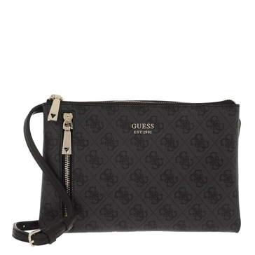 Guess naya double discount zip crossbody bag