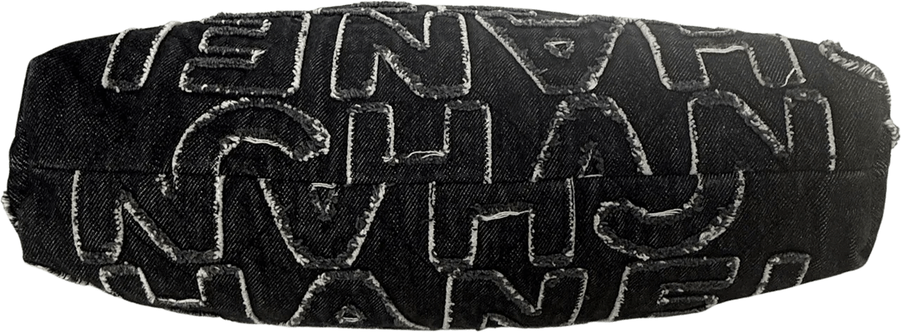 Thumbnail - Chanel Crossbody Bags - Chanel 22 medium-sized hobo bag in denim, black wi - Gr. unisize - in Schwarz - für Damen