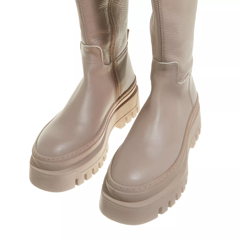 Steve Madden Bottes Chipp Greige Leather(Image 4)
