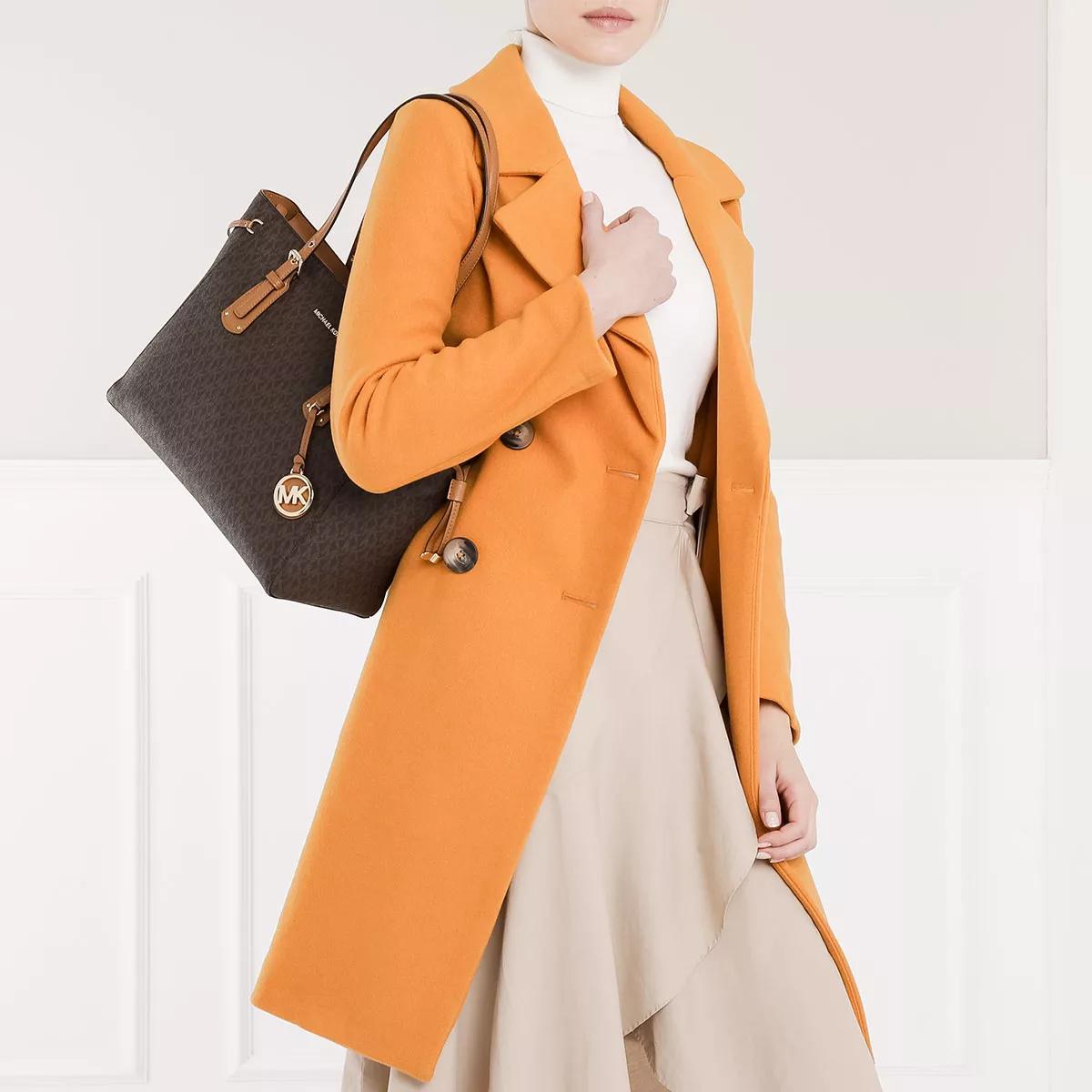 michael kors voyager tote brown