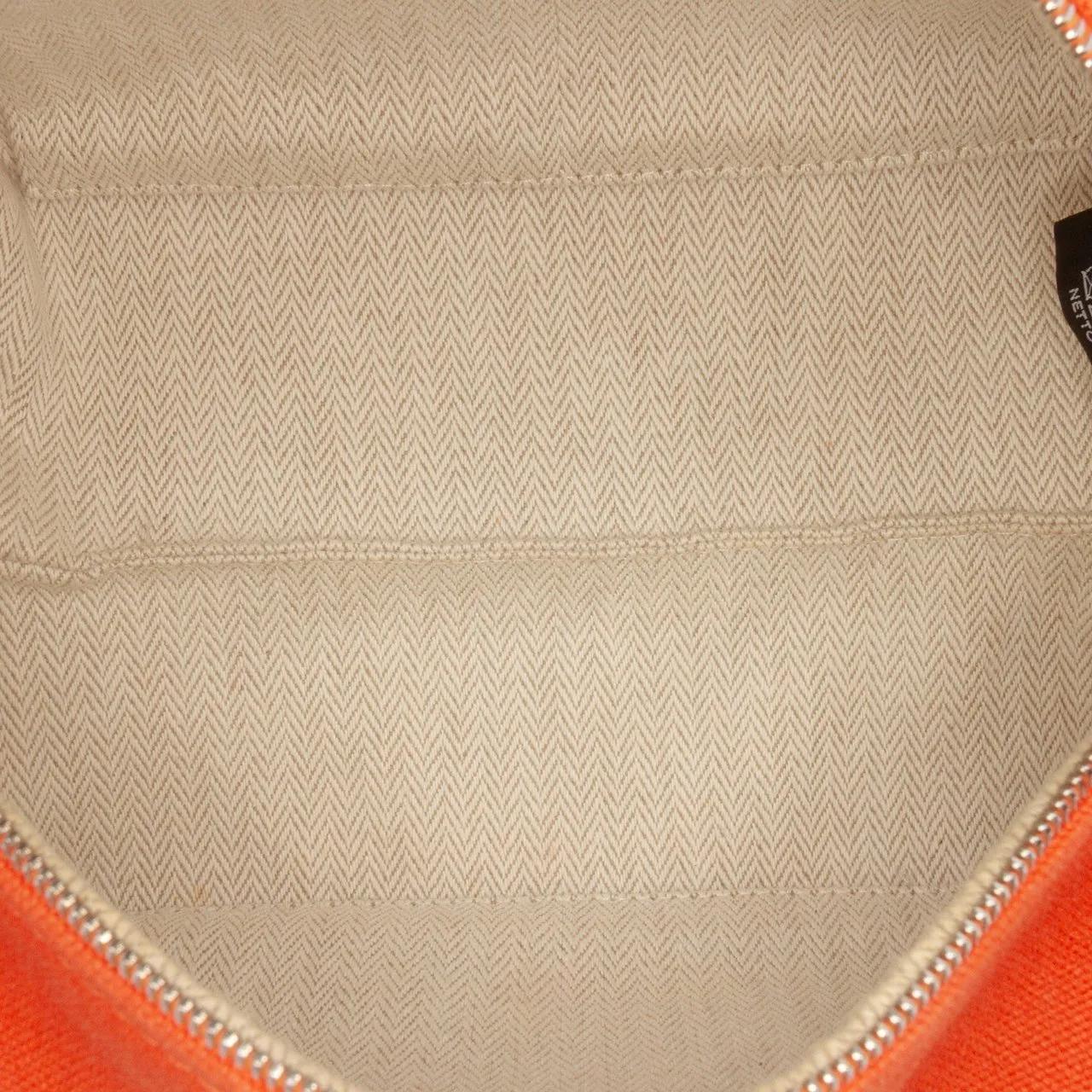 Thumbnail - Hermès Kosmetiktaschen - Small Canvas Bride A Brac Case - Gr. unisize - in Orange - für Damen