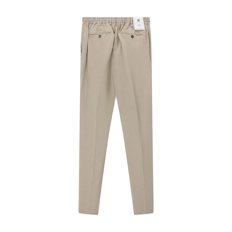 Pt Torino Freizeithose Hose aus Leinenmix braun(Image 2)