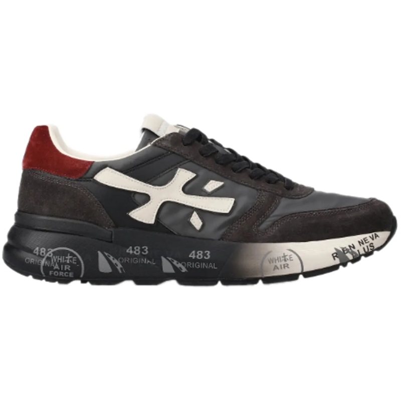 Premiata Low-Top-Sneaker Sneakers Brown braun