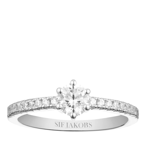Sif Jakobs Jewellery Ellera Uno Grande Ring Silver Solitaire Ring