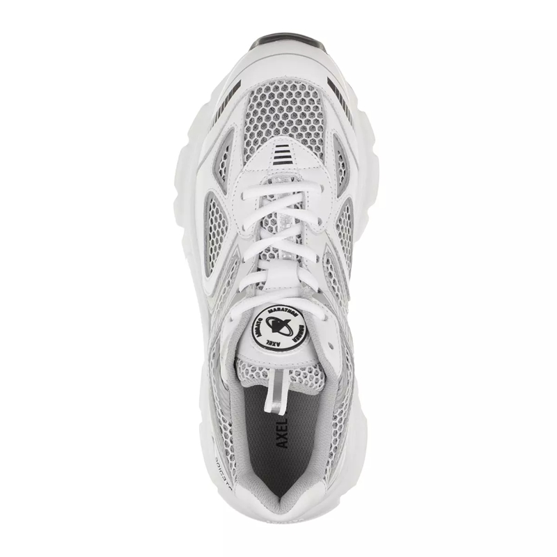 Axel Arigato Low-Top-Sneaker Marathon Runner White Silver(Image 4)