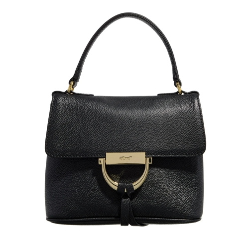 Abro Handtasche Temi/ Black/Gold  Black/Gold Satchel