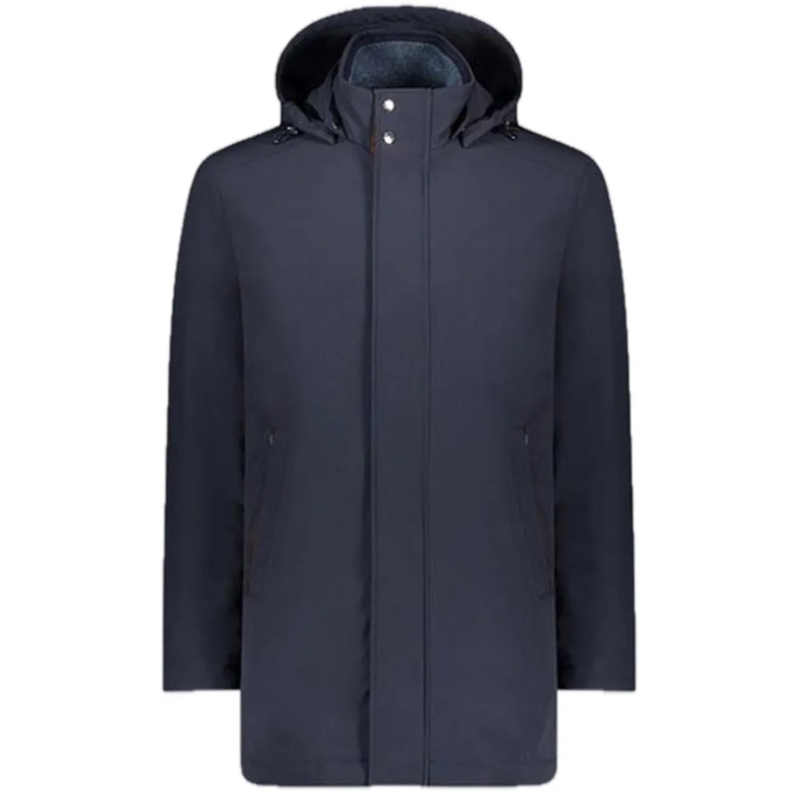 Paul & Shark Parka Half lange jas blauw blau