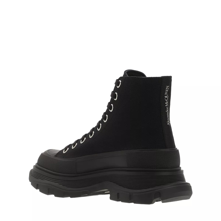 Alexander McQueen Tread Slick Sneaker Boots Black Bottes lacets