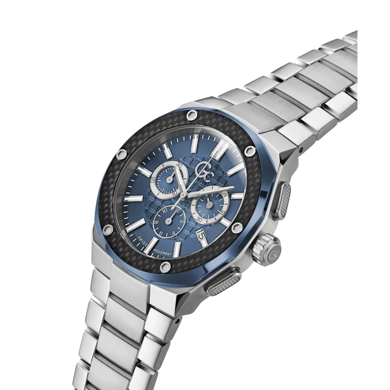 GC Quarzuhr Quarz Chronograph Gc Fiber silber(Image 4)