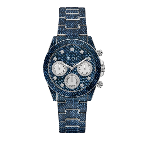 Guess Quartz Watch Indigo Blue