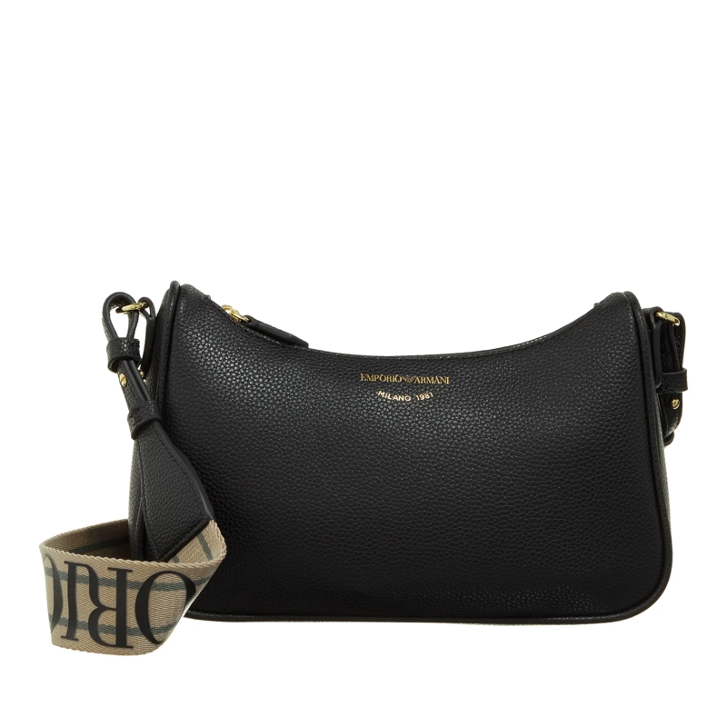 Emporio Armani Crossbody Bag Shoulder Bag Simil Cervo Nero/Silver