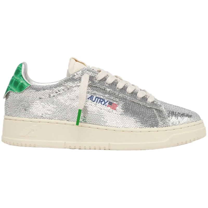 Autry International Low-Top-Sneaker Sneakers Silver silber