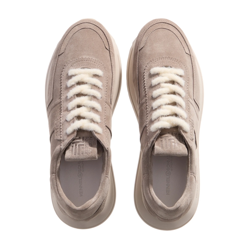 Kennel & Schmenger Low-Top-Sneaker PITCH Suede/Wool Lace elefant/nat Scr(Image 4)