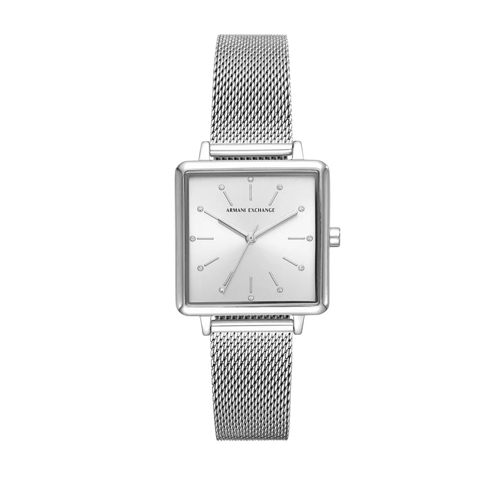 Armani Exchange Watch Lola Square AX5800 Silver Montre habillée