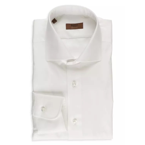 Barba  White Cotton Shirt White