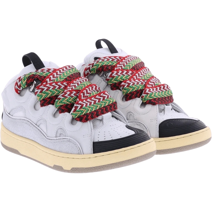 靴 LANVIN SNEAKERS CURB / WHT 41size Lanvin Dames Curb Sneakers weiß | Low-Top-Sneaker