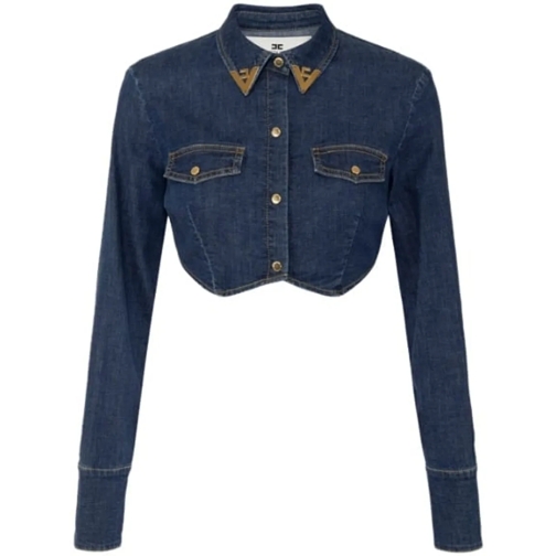 Elisabetta Franchi T-shirts Shirts Blue blau