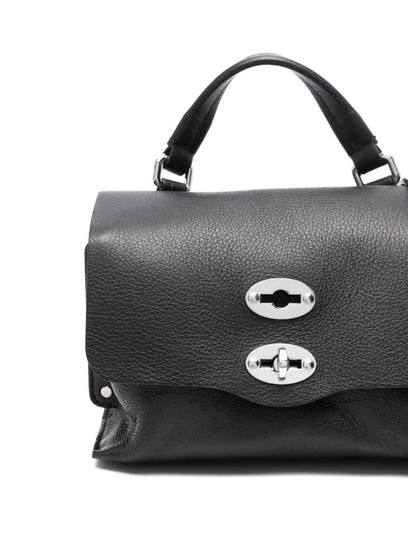 Zanellato Hobo bags Saeta Baby Postina Bag in zwart