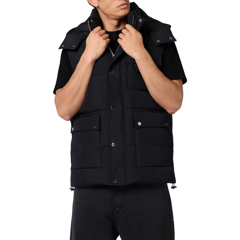 Philipp Plein Weste Daunenjacke Weste Gothic Plein schwarz(Image 3)