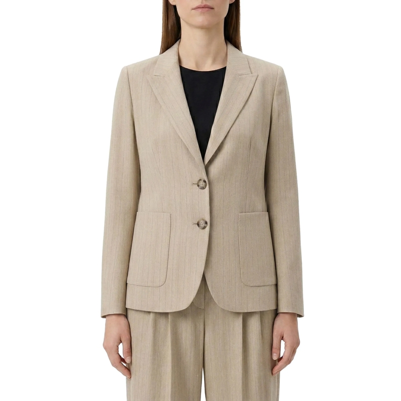 Luisa Cerano Blazer Blazer aus Leinen-Mix braun(Image 2)