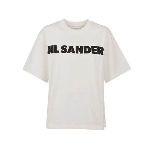 Jil Sander T-Shirts Pure Cotton T-Shirt White